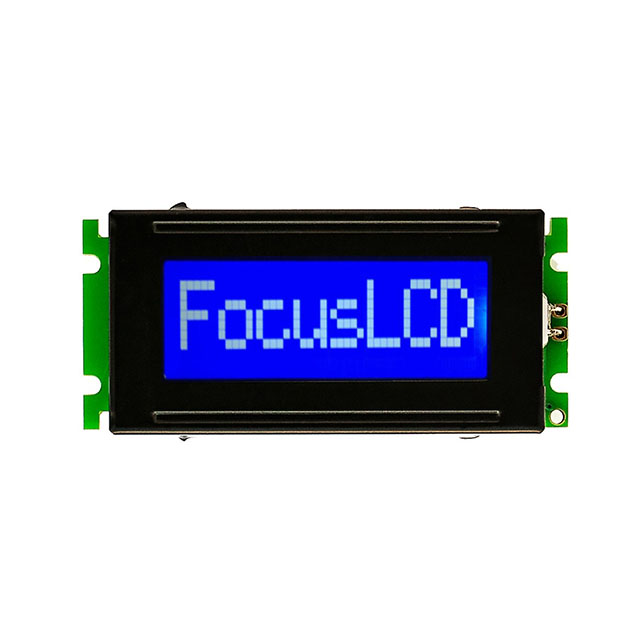 8X1 STN BLUE CHARACTER LCD
