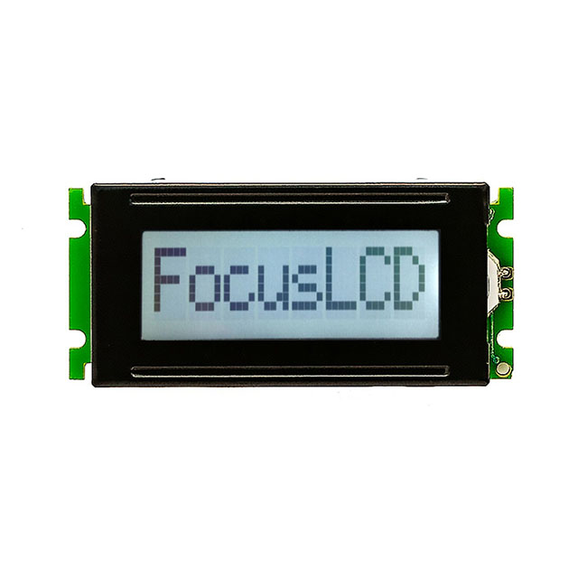 8X1 FSTN GRAY CHARACTER LCD