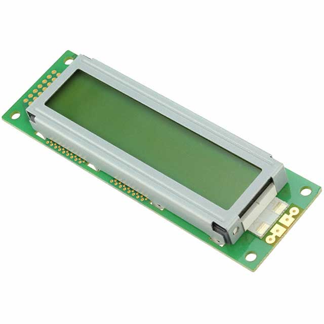 LCD MOD 40DIG 20X2 TRANS YLW/GRN