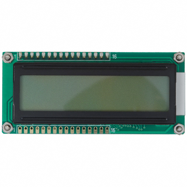 LCD MODULE 32 DIG 16 X 2 WHT/GRY