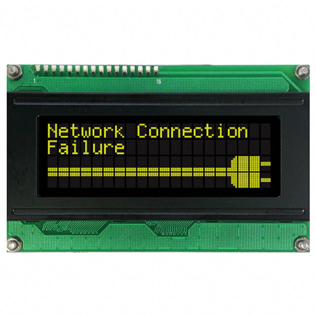 LCD MOD 80DIG 20X4 TRANS YLW/GRN