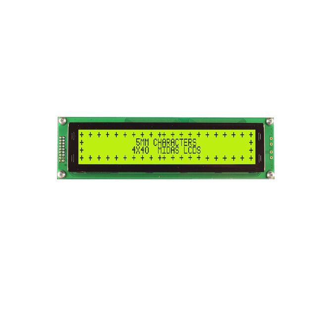 DISPLAY, 4x40 COB LCD, Black on