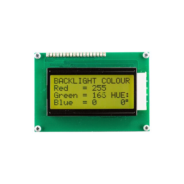 DISPLAY, 4x16 COB LCD, Black on