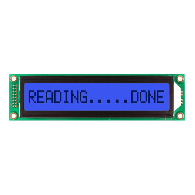 LCD MOD 16DIG 16X1 TRANSFLCT BLU