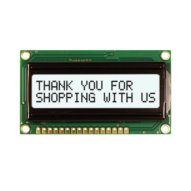 LCD MOD 32DIG 16X2 TRANSFLCT WHT
