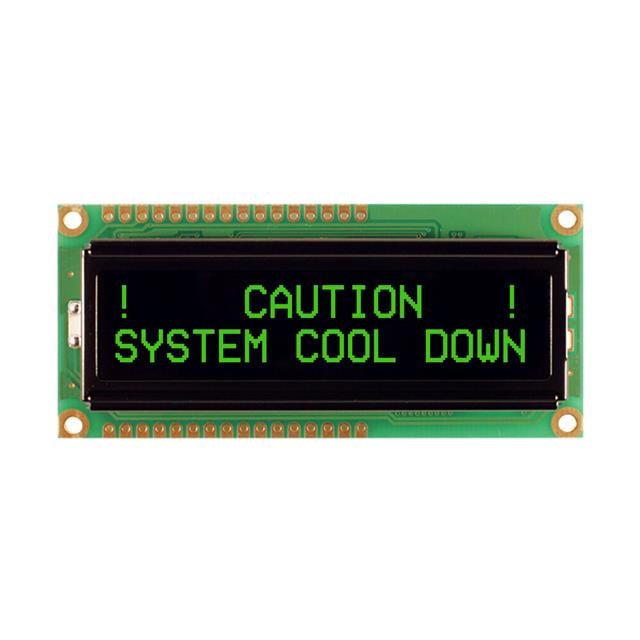 LCD MOD 32DIG 16X2 TRANSMISV GRN