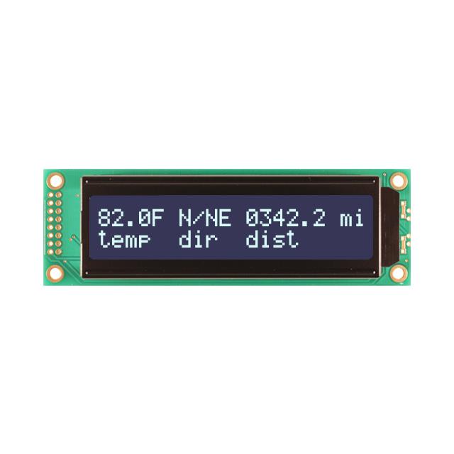 LCD MOD 40DIG 20X2 TRANSMISV WHT