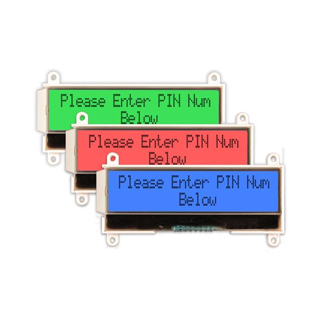 LCD MOD 40DIG 20X2 TRANSFL R/G/B