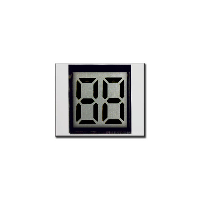 LCD GLASS MOD 2DIG TN+ REFL