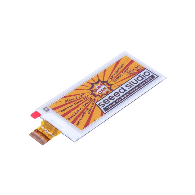 GRAPHIC DISPLAY TFT BLACK RED WH