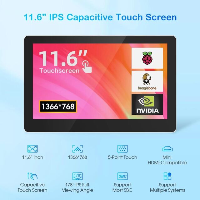 GRAPHIC DISPLAY TFT - 11.6"