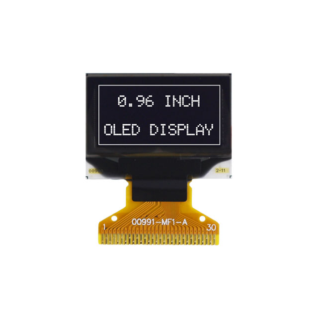 GRAPHIC DISPLAY OLED WHITE 0.96"