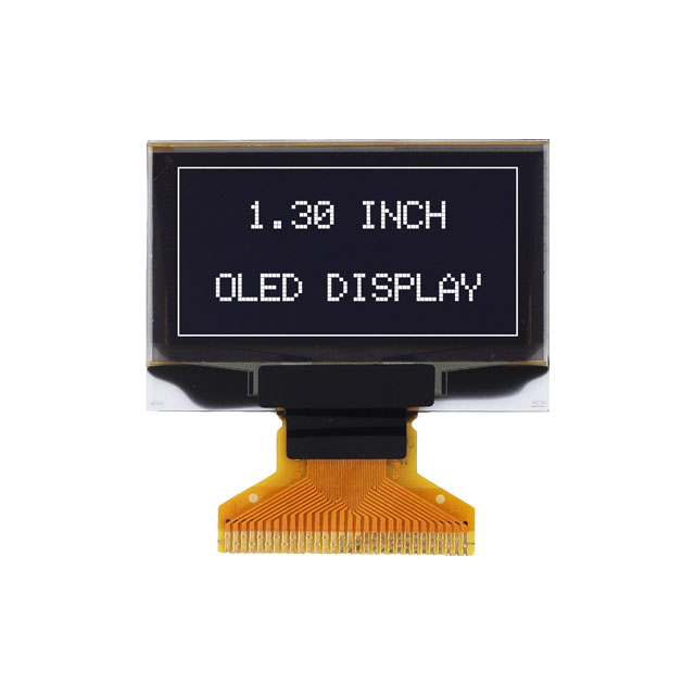 GRAPHIC DISPLAY OLED WHITE 1.3"