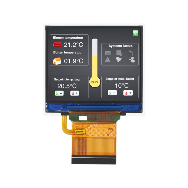 GRAPHIC DISPLAY TFT RGB 2"