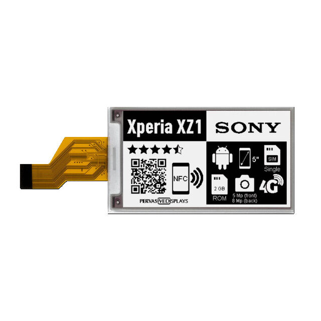 GRAPHIC DISPLAY TFT BLACK 3.7"