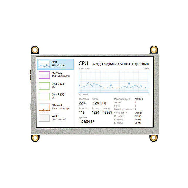 GRAPHIC DISPLAY TFT RGB 5"