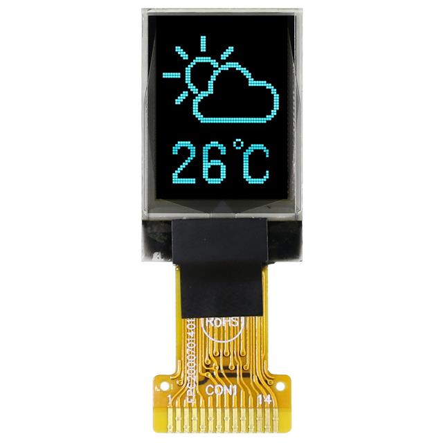 GRAPHIC DISPLAY OLED BLUE 0.71"