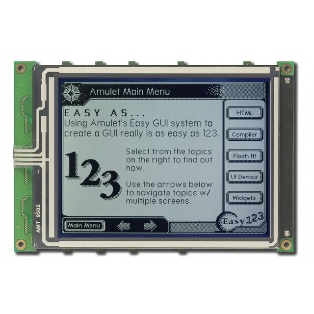 GRAPHIC DISPLAY FSTN BLACK 5.7"