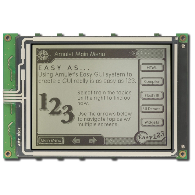 GRAPHIC DISPLAY FSTN BLACK 5.7"