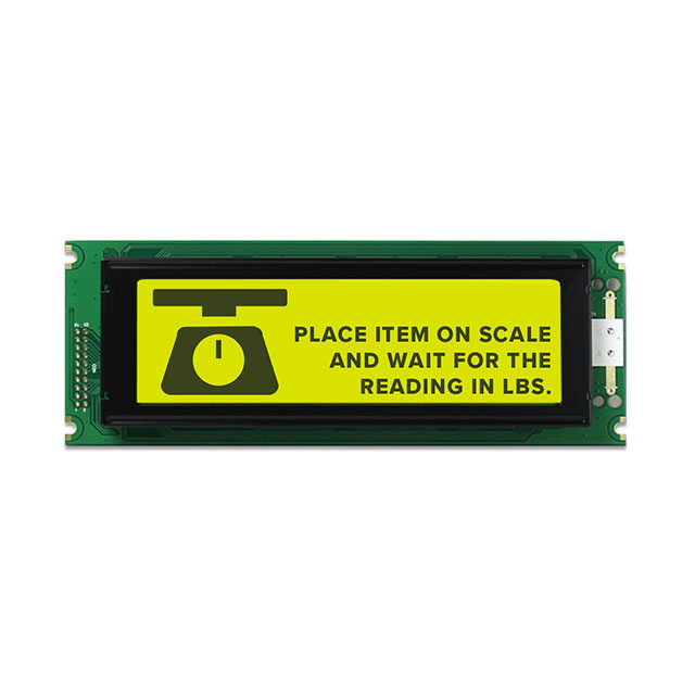 GRAPHIC DISPLAY STN BLACK (YELLO