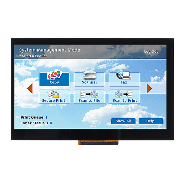 GRAPHIC DISPLAY TFT RGB 7"