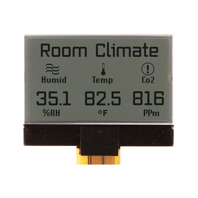 GRAPHIC DISPLAY FSTN BLACK (GRAY