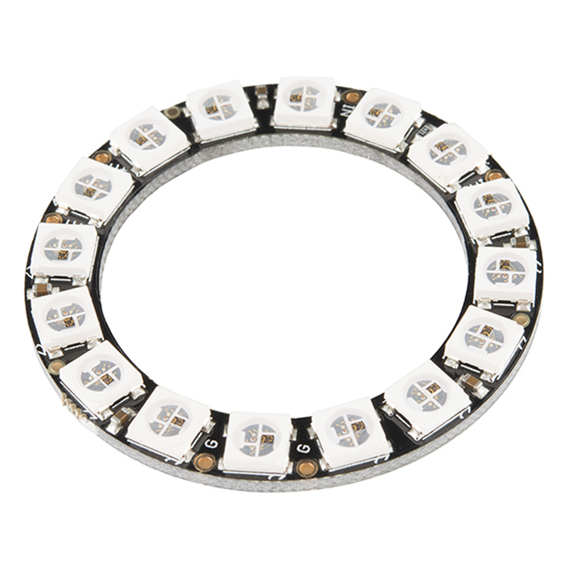 ADDRESS LED RING SERIAL RGB