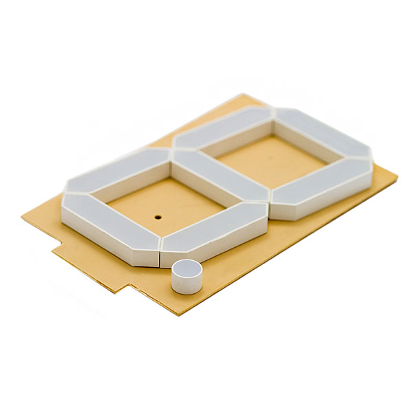 DISPLAY LED 7-SEG 6.02" SGL RED