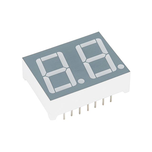 DISPLAY 7SEG 0.56" DBL RGB 14DIP