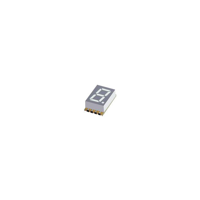 DISPLAY 7-SEG 0.3" SGL YLW 10SMD