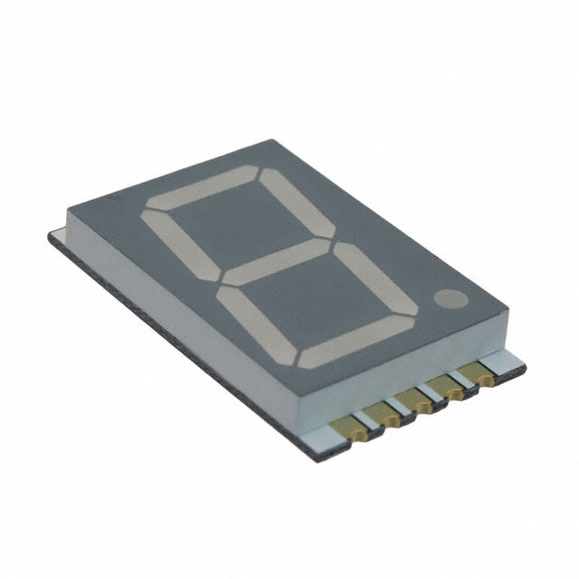 DISPLAY 7-SEG 0.8" SGL RED 10SMD