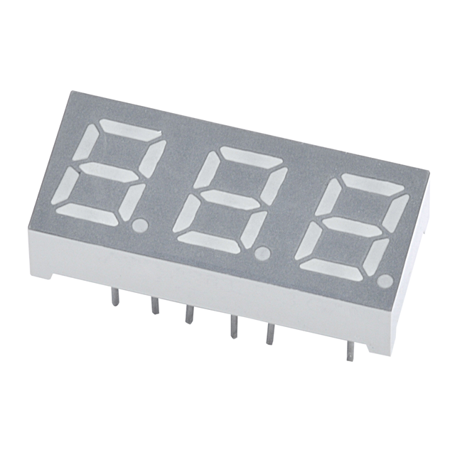 DISPLAY 7SEG 0.28" TRI RED 12DIP