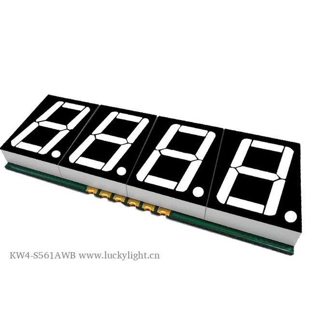 0.56inch (14.2mm),White Quadrupl