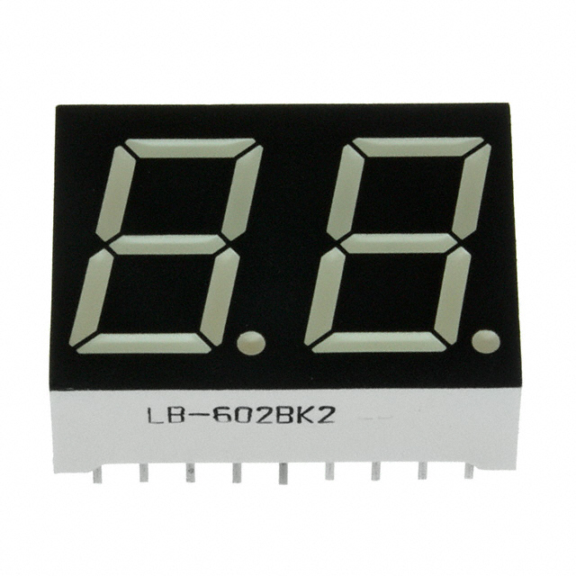 DISPLAY 7SEG 0.56" DBL GRN 18DIP