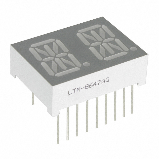 DISP 14SEG 0.54" DBL GRN 18DIP