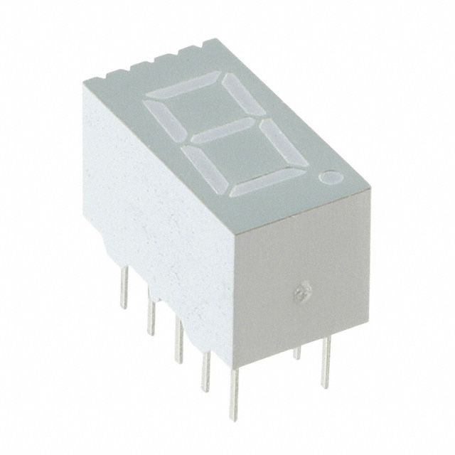 DISPLAY 7SEG 0.36" SGL GRN 10DIP