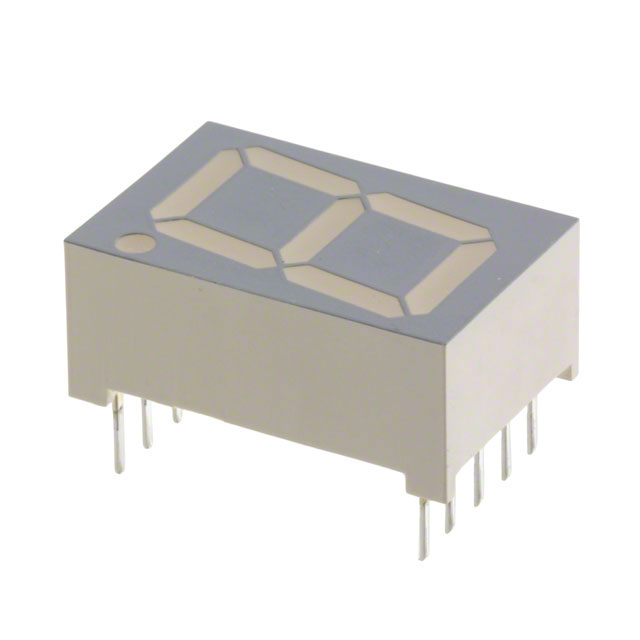 DISPLAY 7-SEG 0.6" SGL RED 10DIP