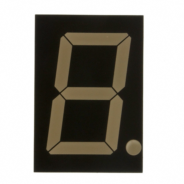 DISPLAY 7SEG 1" SGL GN/RED 14DIP