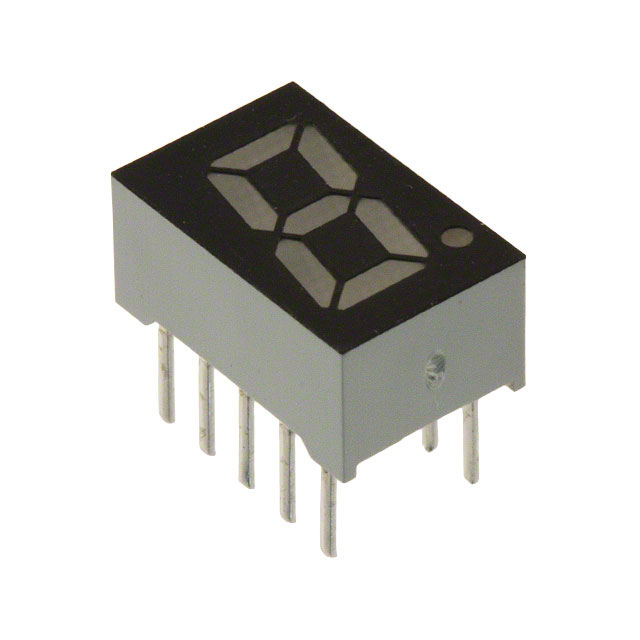 DISPLAY 7SEG 0.31" SGL RED 10DIP