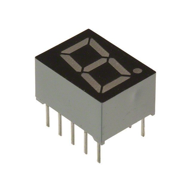 DISPLAY 7-SEG 0.4" SGL RED 10DIP