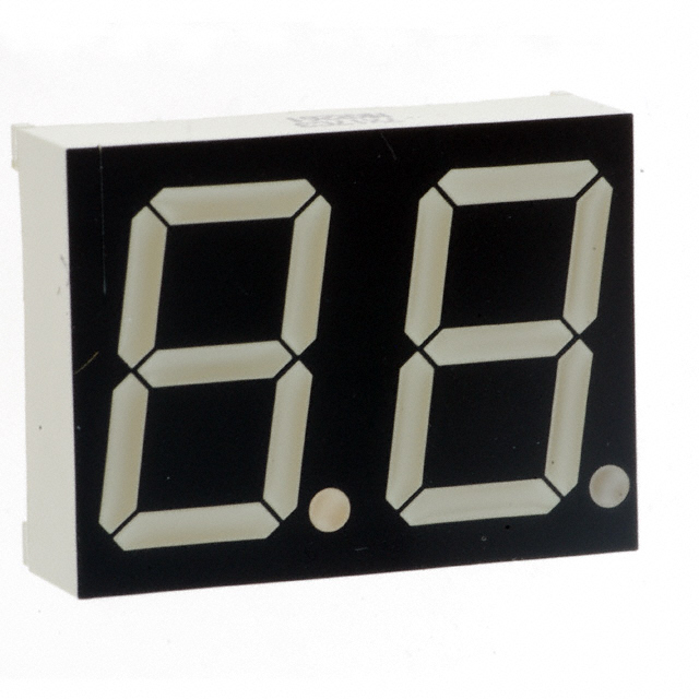 DISPLAY 7-SEG 0.6" DBL RED 18DIP