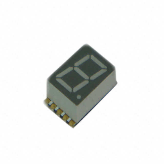 DISPLAY 7-SEG 0.4" SGL RED 10SMD