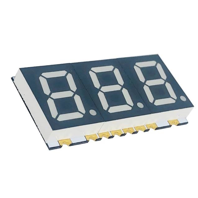 DISP 21SEG 0.39 TRI AMBER 11DIP