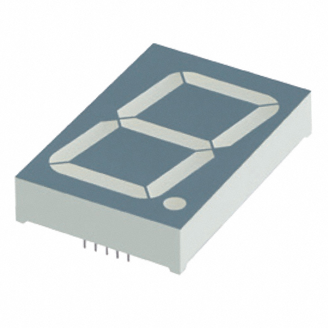 DISPLAY 7SEG 1.75" SGL RED 10DIP