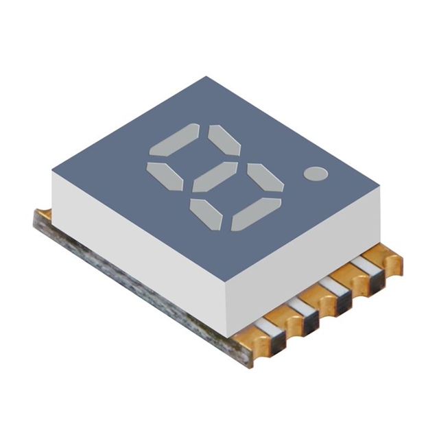 DISPLAY 7-SEG 0.2" SGL ORG 10SMD