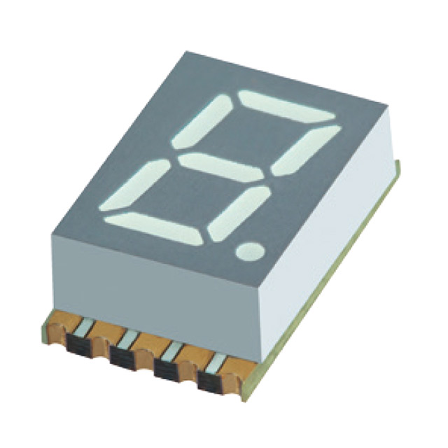 DISPLAY 7-SEG 0.3" SGL YLW 10SMD