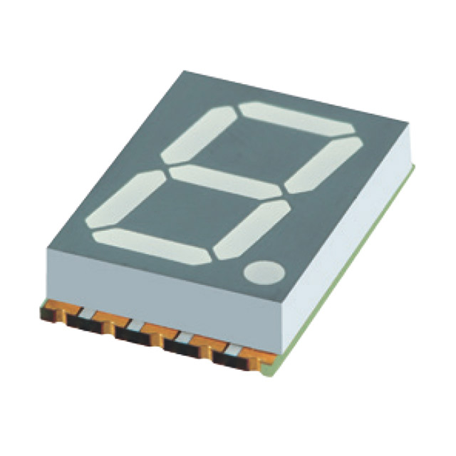 DISPLAY 7SEG 0.56" SGL GRN 10SMD