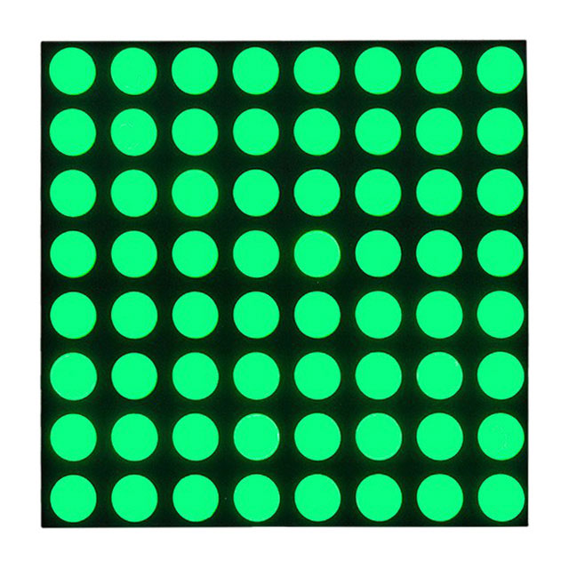 LED MATRIX 8X8 SQUARE GREEN