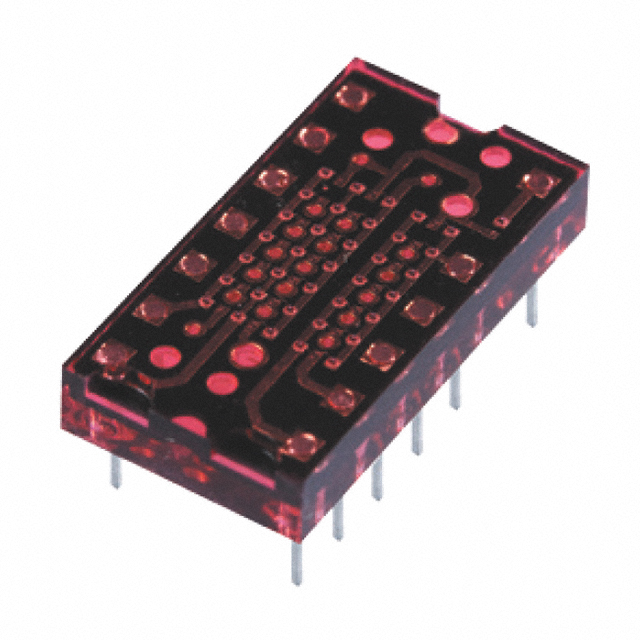 LED DOT MATRIX 5X7 0.3" RED CA