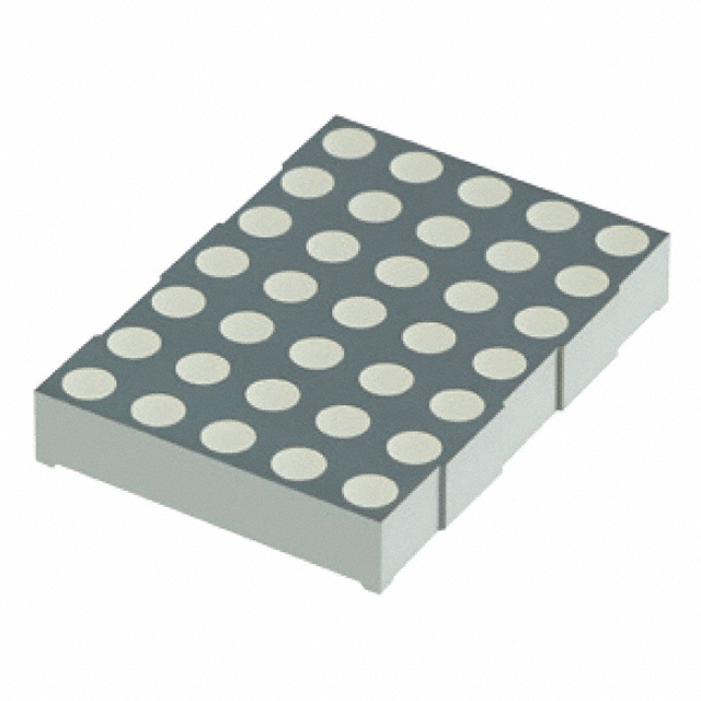 LED DOT MATRIX 5X7 2.00" YLW CC